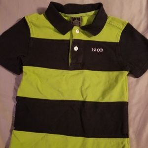 Striped Izod shirt